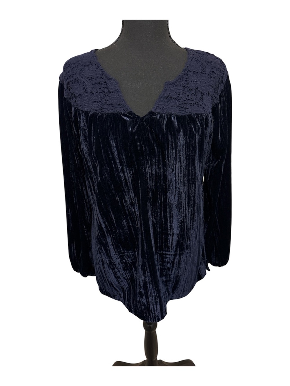 Reba Navy Top